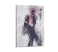 Singer Michael Jackson Poster Poster Decorative Painting Canvas Wall Posters And Art Picture Print Modern Family Bedroom Decor Posters 08x12inch(20x30cm)