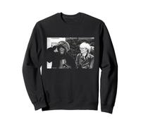 Singer Model Grace Jones With Andy Warhol By Michael Grecco Sweatshirt