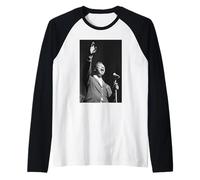 Singer NAT King Cole Unforgettable Live Royal Variety 1960 Raglan Baseball Tee