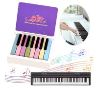 Singer Olivia Rodrigo Piano Calendar 2025 Desk Calendar, Mini Piano Calendar,Playable Piano Table Calendar 2025 With 52 Weeks of Music Sheets, Great Gift for Family and Friends (Small White)