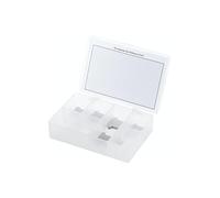 Singer Outlet Embroidery Box, Medium - 7 Compartments, Includes 50 Thread Bobbins - Plastic