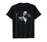 Singer Phil Collins Live On Stage 1990 T-Shirt, Men, Black, X-Large