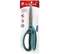 Singer Pink and Black-Scissors 9.5-inch Spring, Acrylic, Multicolour, 10.16x28.57x1.9 cm