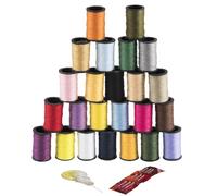 SINGER Polyester Hand Sewing Thread Assorted Colors 24 Mini-Spools