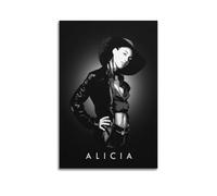 Singer Poster Alicia Keys Poster Decorative Painting Canvas Wall Posters And Art Picture Print Modern Family Bedroom Decor Posters 08x12inch(20x30cm)