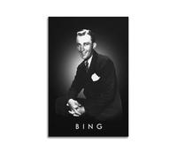 Singer Poster Bing Crosby Poster Decorative Painting Canvas Wall Posters And Art Picture Print Modern Family Bedroom Decor Posters 20x30inch(50x75cm)