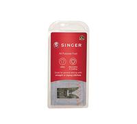 Singer Presser Foot, Metal | For utility, decorative stitches, smooth forward reverse feeding, Compatible with household machines