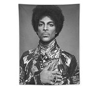 Singer Prince Rogers Nelson Poster Gifts Polyester Painting Tapestry Wall Art Bedroom Decorative Picture Prints Modern Decor 60"x80"