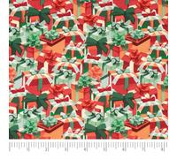 SINGER Print Fabric 100% Cotton Christmas Gift Box