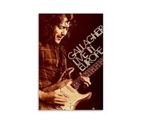 Singer Rory Gallagher Art Canvas Poster Decoration Painting Living Room Wall Art Bedroom Painting Wall Print Art Painting Modern Home Boy Room Print Painting Girls Holiday Wall Picture 08 x 12 Inches