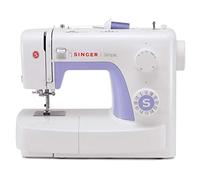 Singer Sewing Machine, White and Lavender