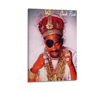 Singer Slick Rick Poster Poster Decorative Painting Canvas Wall Posters And Art Picture Print Modern Family Bedroom Decor Posters 08x12inch(20x30cm)