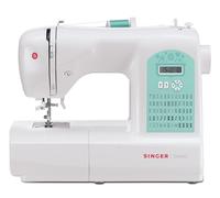 Singer 6660 Computerised Sewing Machine, Metal, White, Mint Panel, One Size