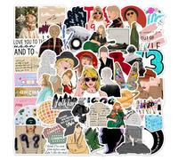 Singer Stickers Decal 50PCS, Waterproof Durable Trendy Vinyl Laptop Decal Stickers Pack for Teens, Water Bottles, Computer, Travel Case