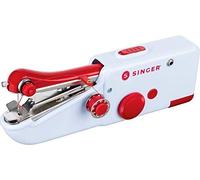 SINGER Stitch Sew Quick Mini Mechanical Sewing Machine AA Battery White