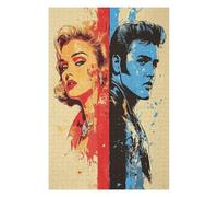 Singer Superstar Puzzle for Adults 1000 Pieces Puzzles for Children Learning Toy Thinking Game Gift Teenager DIY Home Entertainment Game-50x70cm