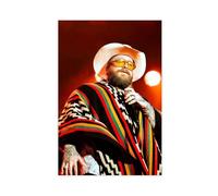 Singer Teddy Swims Poster (23) Canvas Poster Wall Art Decor Print Picture Paintings for Living Room Bedroom Decoration 08x12inch(20x30cm)