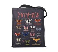 Singer Tote Bag Singer Merch Singer Butterfly Album Gift Singer Tour Gift Singer Album Inspired Gift Singer Music Lover Gift (TB, Por-tals DEATH Tote-PY2)