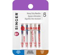 Singer Universal Heavy-Duty Machine Needles-5/Pkg 04801
