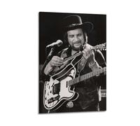 Singer Waylon Jennings Art Poster7 Poster Decorative Painting Canvas Wall Posters And Art Picture Print Modern Family Bedroom Decor Posters 24x36inch(60x90cm)