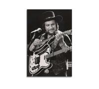 Singer Waylon Jennings Art Poster7 Poster Decorative Painting Canvas Wall Posters And Art Picture Print Modern Family Bedroom Decor Posters 20x30inch(50x75cm)