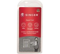Singer Zipper & Piping Presser Foot - Compatible with Various Sewing Machine Models, Perfect for Inserting Zippers, Piping, and Sewing Close to Zipper Teeth for Professional Results