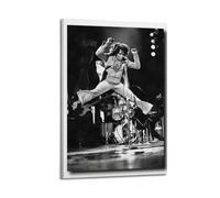 Singers Poster James Brown Canvas Wall Art Decor Living Room Modern Family Bedroom 12x18inch(30x45cm) Frame-style