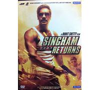 SINGHAM RETURNS ORIGINAL HINDI DVD Boxed and Sealed (ENGLISH SUBTITLES)