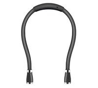 SingHong Neck Book Light LED Reading Lamp USB Rechargeable, Hands Free, 4 LED Bulbs, 4 Adjustable Brightness, for Reading in Bed or Reading in Car Lamp (Black)
