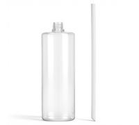 Singhoow Updated Soap Dispenser Bottle for Kitchen Sink Replacement 500 ML/17 oz Under Sink Soap Dispenser Bottle with Straw Suitable for Dishwashing Liquid Hand Lotion