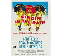 Singin In The Rain Gene Kelly Poster/Print/Picture Satin Photo Paper - A2-420mm x 594mm
