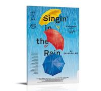 Singin in The Rain Out Movie Poster Decorative Painting Canvas Wall Art Living Room Poster Bedroom Painting Wall Art Picture Print Modern Family Room Decor 24 x 36 Inches (60 x 90 cm)