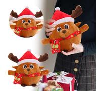 Singing And Dancing Santa Hat Musical Toy Featuring Multicolor LED Lights An Ideal Festive Holiday For Children And Families (C, 60cm)