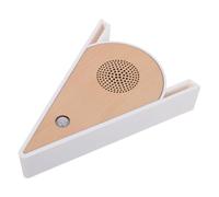 Singing Bird Box Portable Soothing Sound Device for Adults | Wood and Abs Build, Wall Mountable or Tabletop Placement, Khaki Finish, 3 X Aa Batteries Not Included
