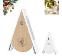 Singing Bird Box, White Noise Nature Sound Box with Motion Sensor, Portable Birds Chirping Songs Boxes Relaxing Tool with 15/30/60 Mins Timer, Sound Therapy for Bathroom, Home, Baby, Adult (s1)