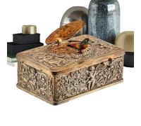 Singing Bird Music Box - 3D Embossed Desktop Decor | Table Decor Music Box,for Enthusiasts Kids Teens Adults Office Desk Bookshelf Bedroom Living Room Birthday Holiday Themed Party