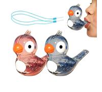 Singing Bird Whistle, Musical Toy with Wrist Strap - Musical Instrument Toy for Boys Girls Students Birthday Holidays Classroom Camping Backyard Travel Garden Park Room