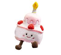 Singing Birthday Cake - Musical Plush Cake Pillow Toy, Soft Singing Gift for Girls | Birthdays Song, Light-Up Celebration Cakes Toy, Fun Birthday Party Decoration, Kids Musical Gift Idea