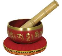 Singing Bowl, 4" in Red