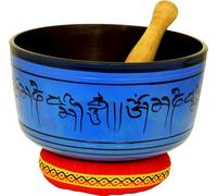Singing Bowl, 8" in Blue