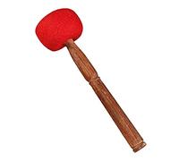 Singing Bowl Buddhist Handmade Wool Felt Hammer With Wood Handle Red 23cm/9.05'' 28cm/11.02'' Tibetan Singing Bowl Buddhist Create Beautiful Peaceful Sound