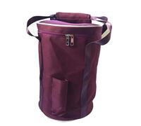 Singing Bowl Carry Bag 7.5" Bag of Crystal Singing Handle Bowl Carrying for Chalice&grails Padded Cloth Handbag