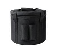 Singing Bowl Carry Bag Crystal Bowl Bag Case Singing Bowls Carry Bags Inner Protection Portable Traveling Carrier Accessory Gift(12 Inches Black)