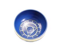 Singing Bowl Colored Buddhist Bowl Audio Healing Soul Relaxation Yoga Meditation Dharma Utensils 7 Chakra Copper Ornaments(Color 3)
