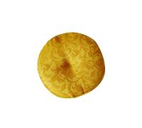 Singing Bowl Cushion Handmade Round Cushion Brocade Art Silk Home Decor Pillow For Tibetan Singing Bowl (6" Inch)