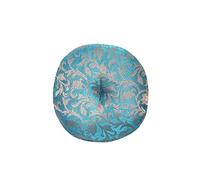 Singing Bowl Cushion Handmade Round Cushion Brocade Art Silk Home Decor Pillow For Tibetan Singing Bowl (5" Inch)