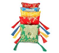 Singing Bowl Cushion - sound Bowl Pillow Mat Art Craft Decoration Made in Nepal | Mallet & Cushion dia(3.2") -Blue