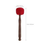 Singing Bowl Mallet Stick Singing Bowl Mallet Striker Wooden Buddhism Stick Sound Bowls Percussion Instrument Parts