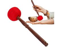 Singing Bowl Mallet,Wooden Sound Bowl Stick for Meditation | Musical Instruments Chakra Balancing Contemplation for Home Decor Wellness Center Personal Growth Yoga Studio Mindfulness Practice
