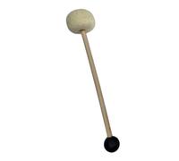 Singing Bowl Mallets Musical Beater with Natural Beechwood Handle and Double Purpose Rubber and Felt Design Rubber Felt Drum Beater